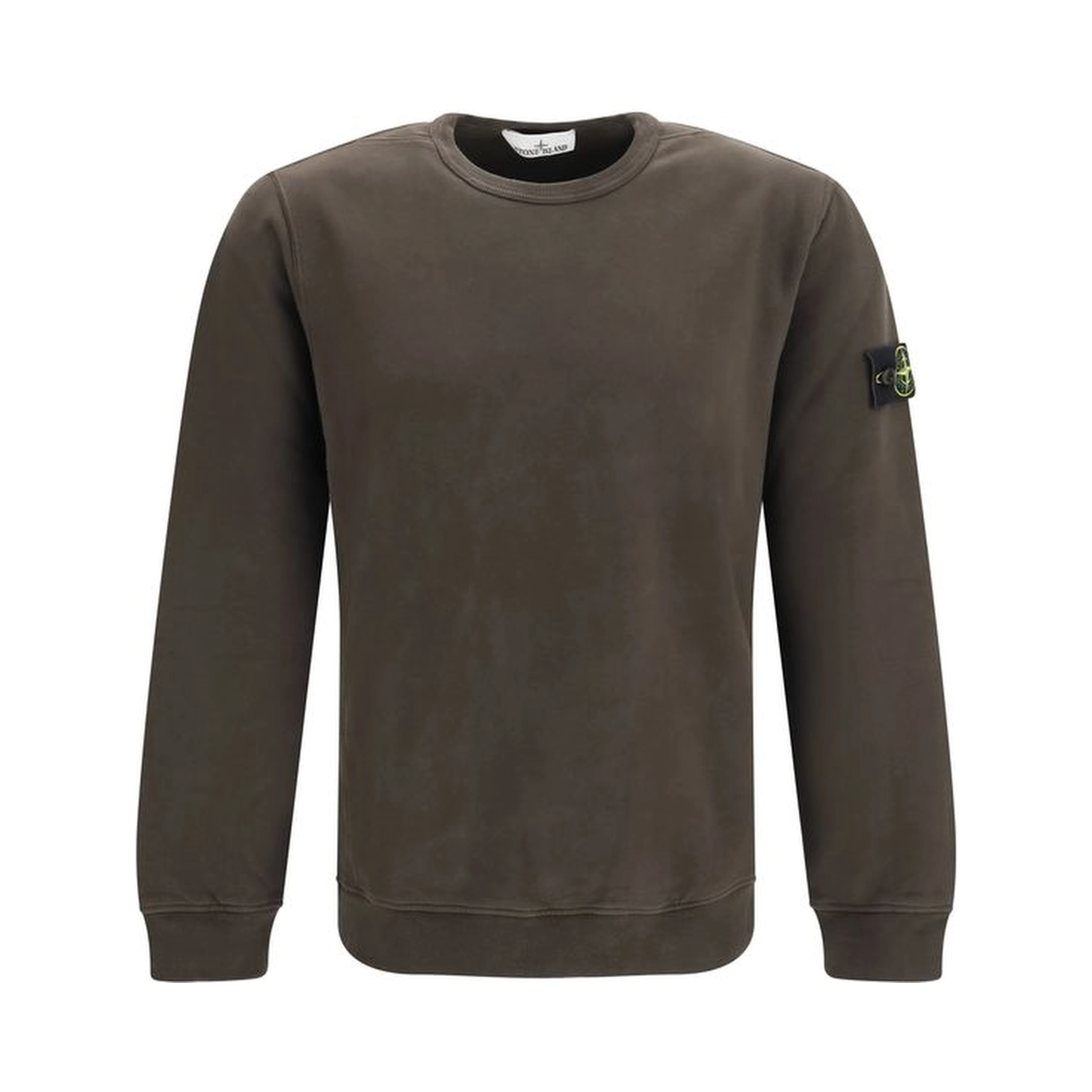 Brown Cotton Sweatshirt