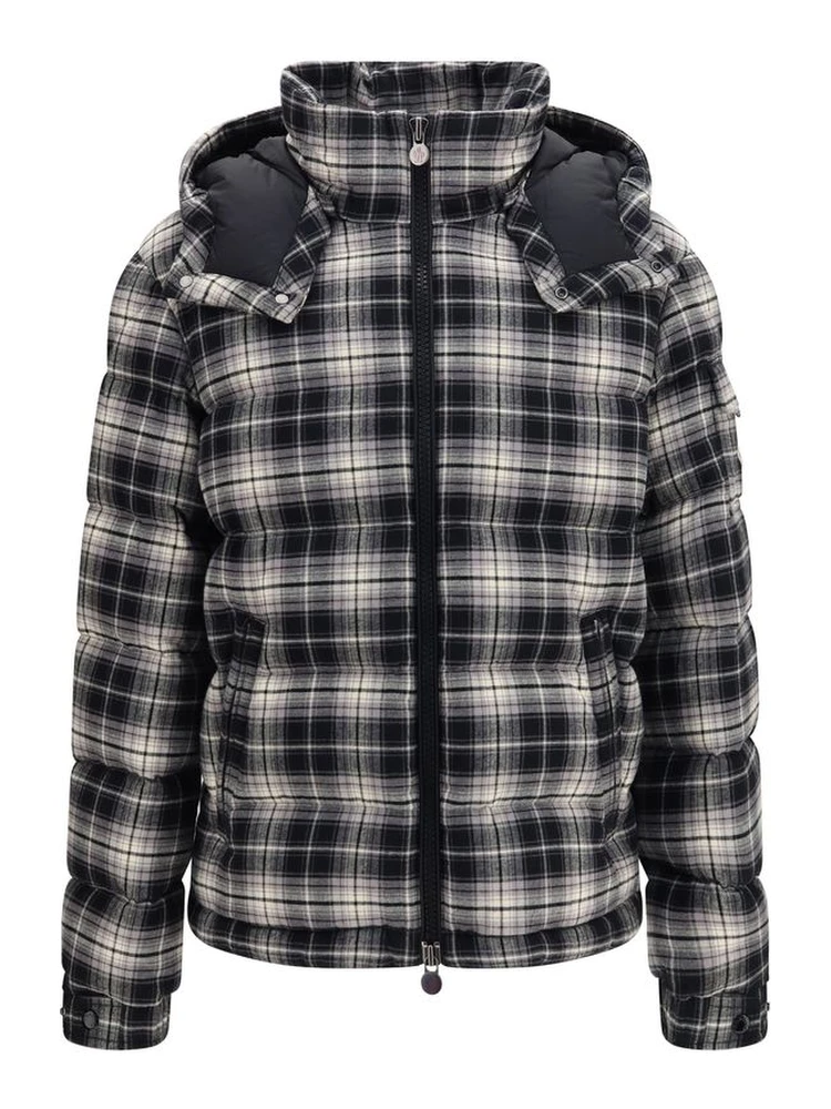 Black Cotton Full-Length Jacket