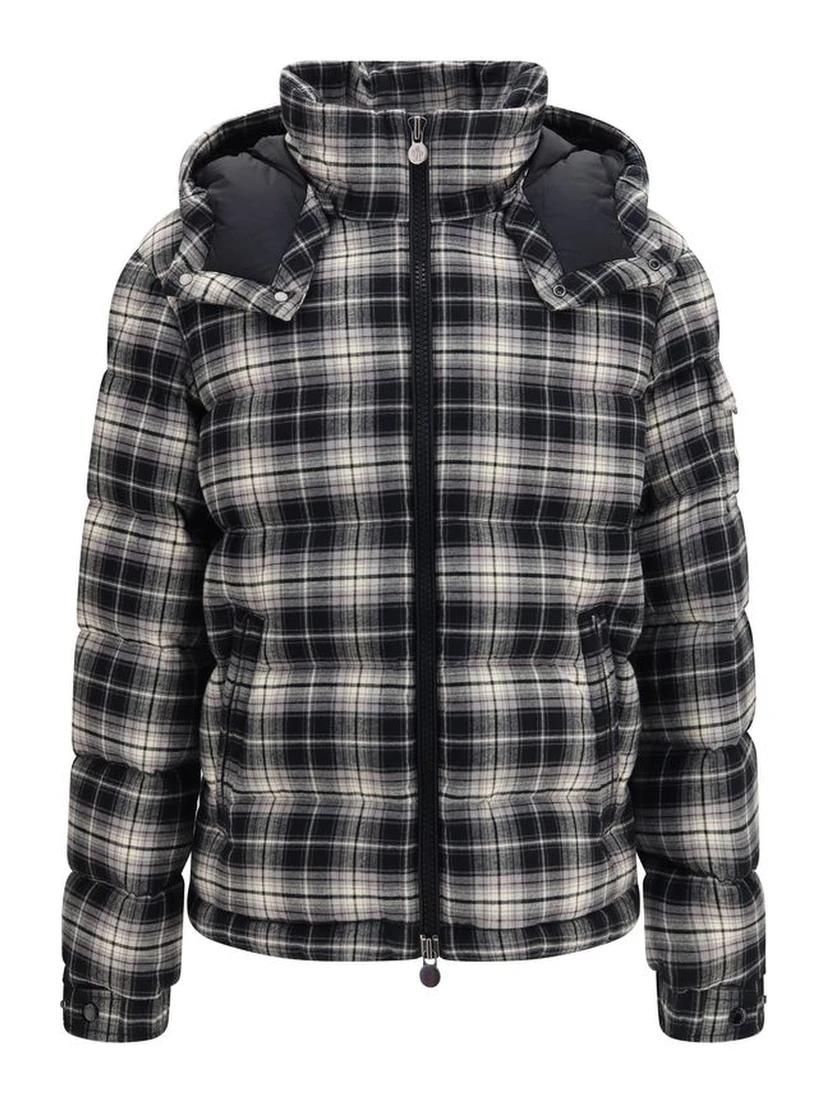 Black Cotton Full-Length Jacket