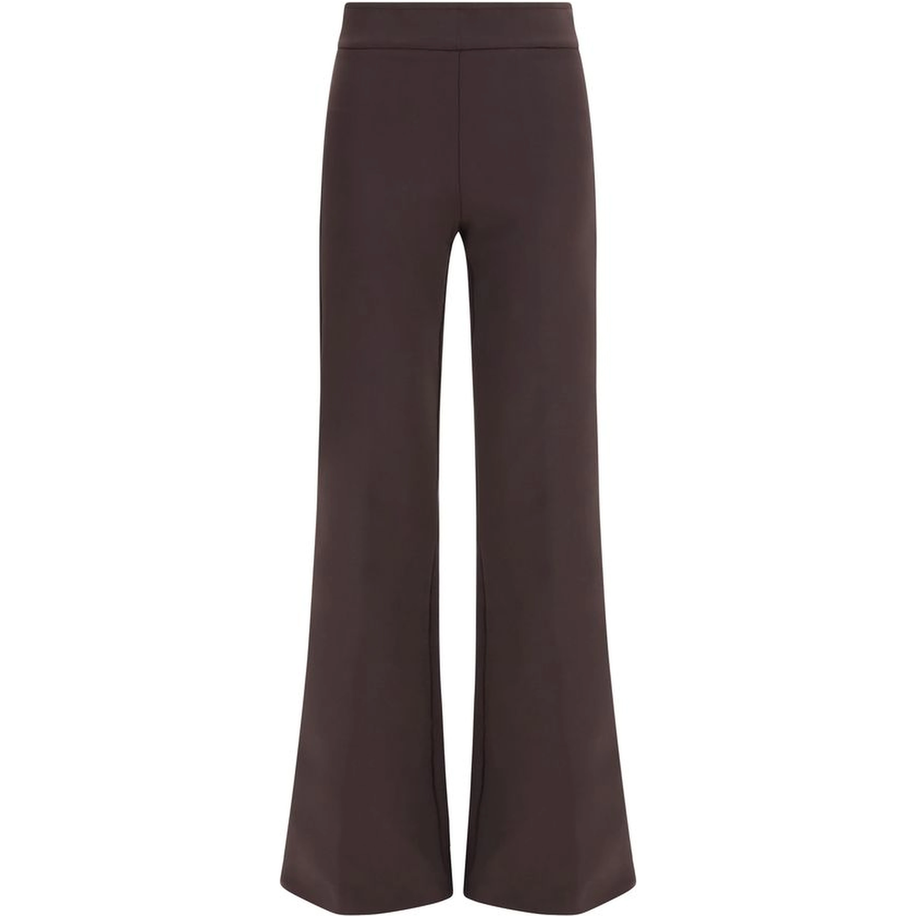 Brown Polyamide Casual Pants