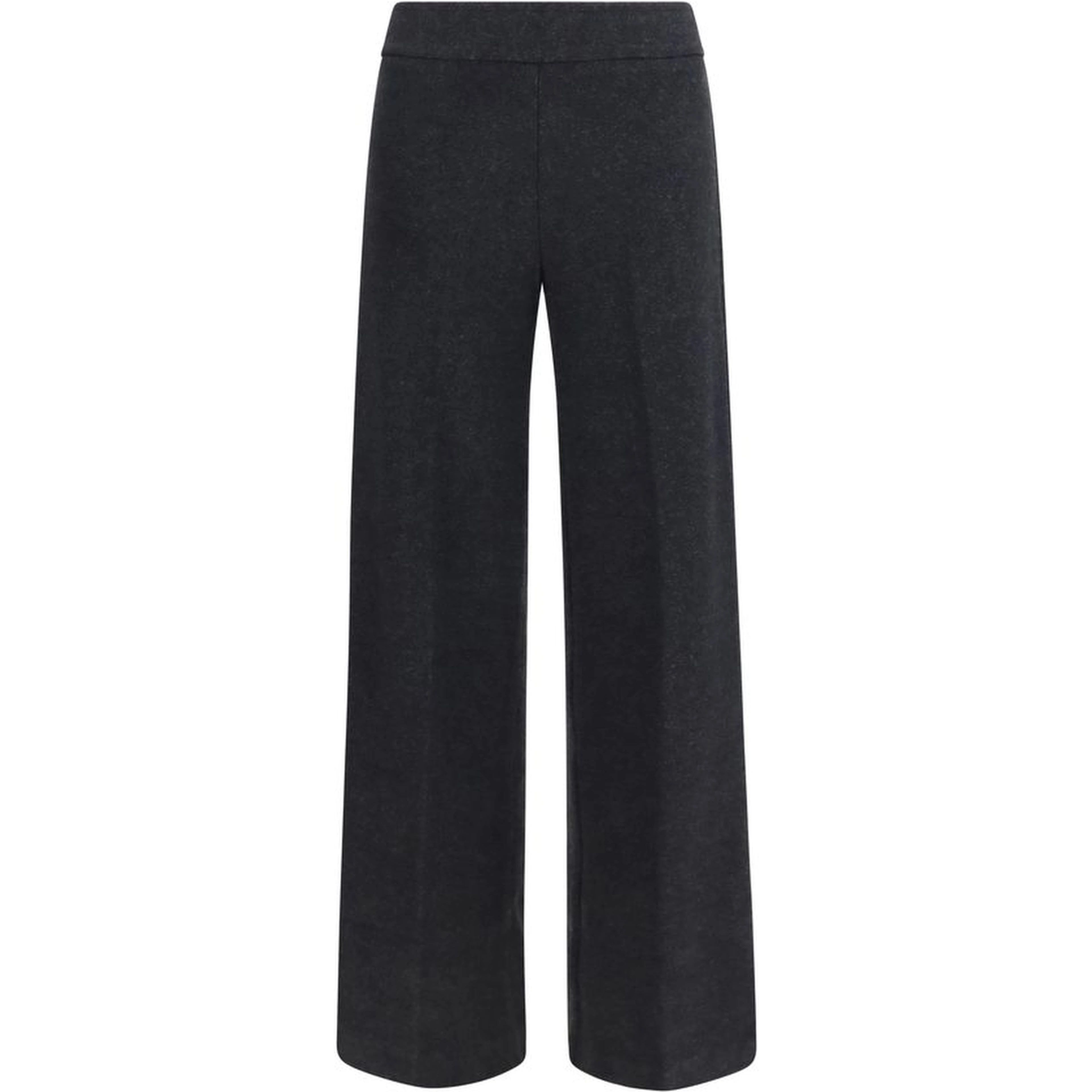 Gray Cotton Casual Pants