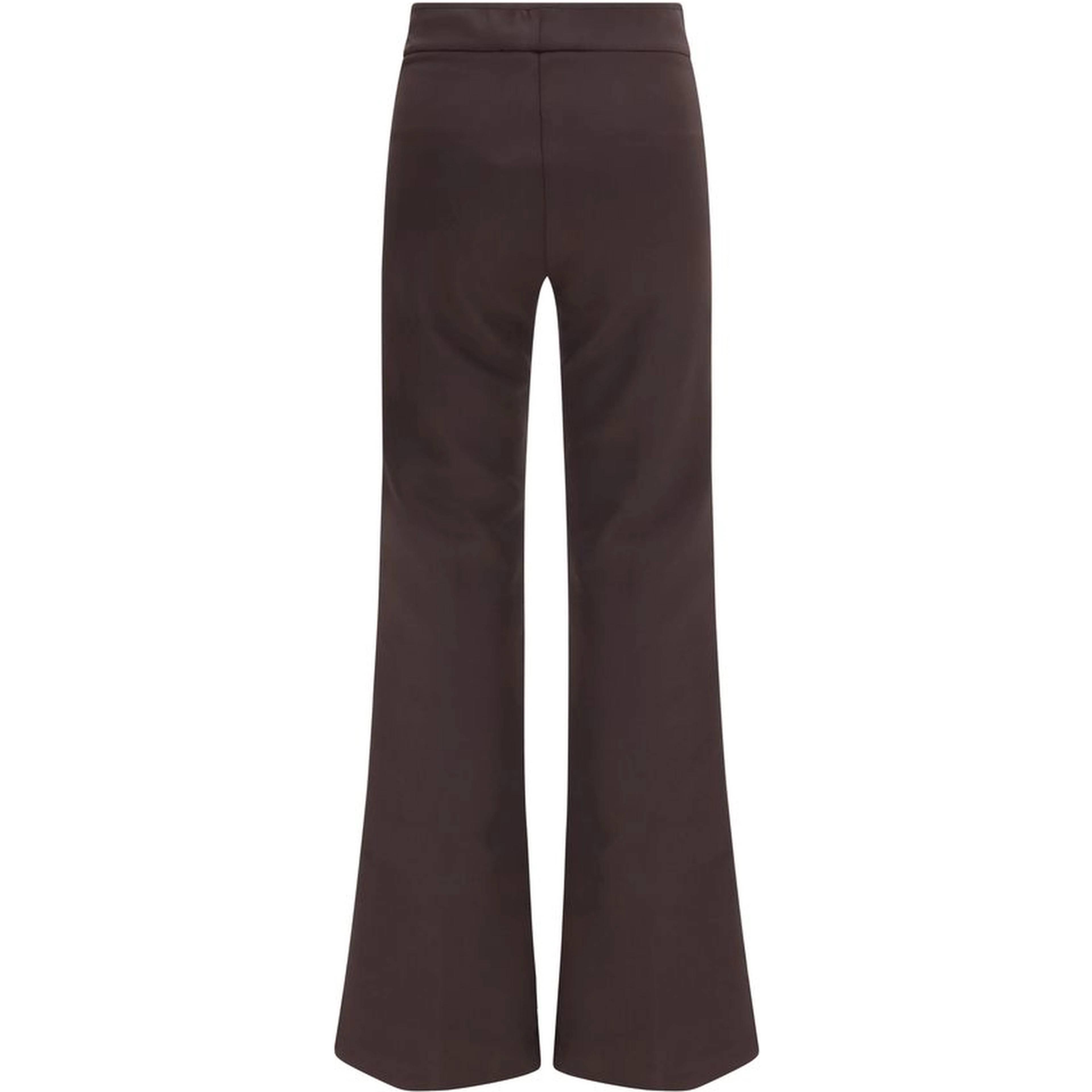 Brown Polyamide Casual Pants