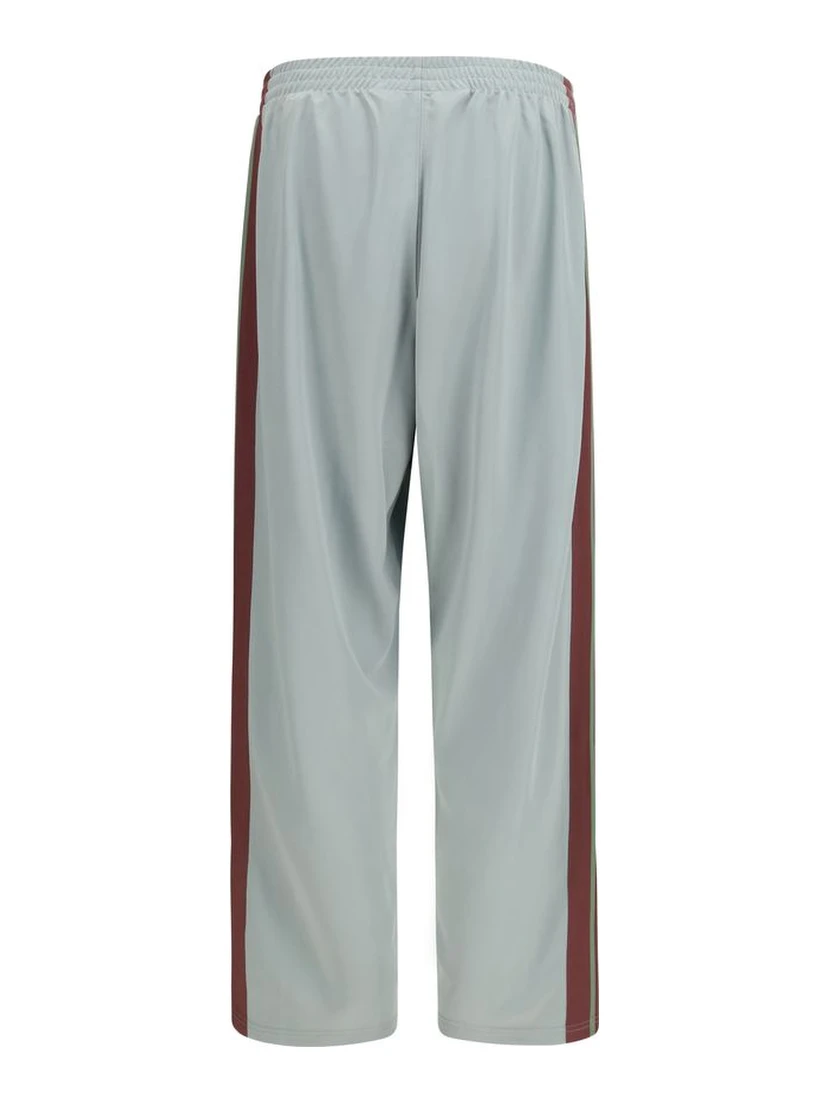 Blue Polyester Joggers (Workout Pants)