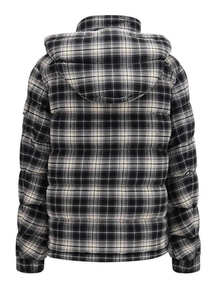 Black Cotton Full-Length Jacket alternative