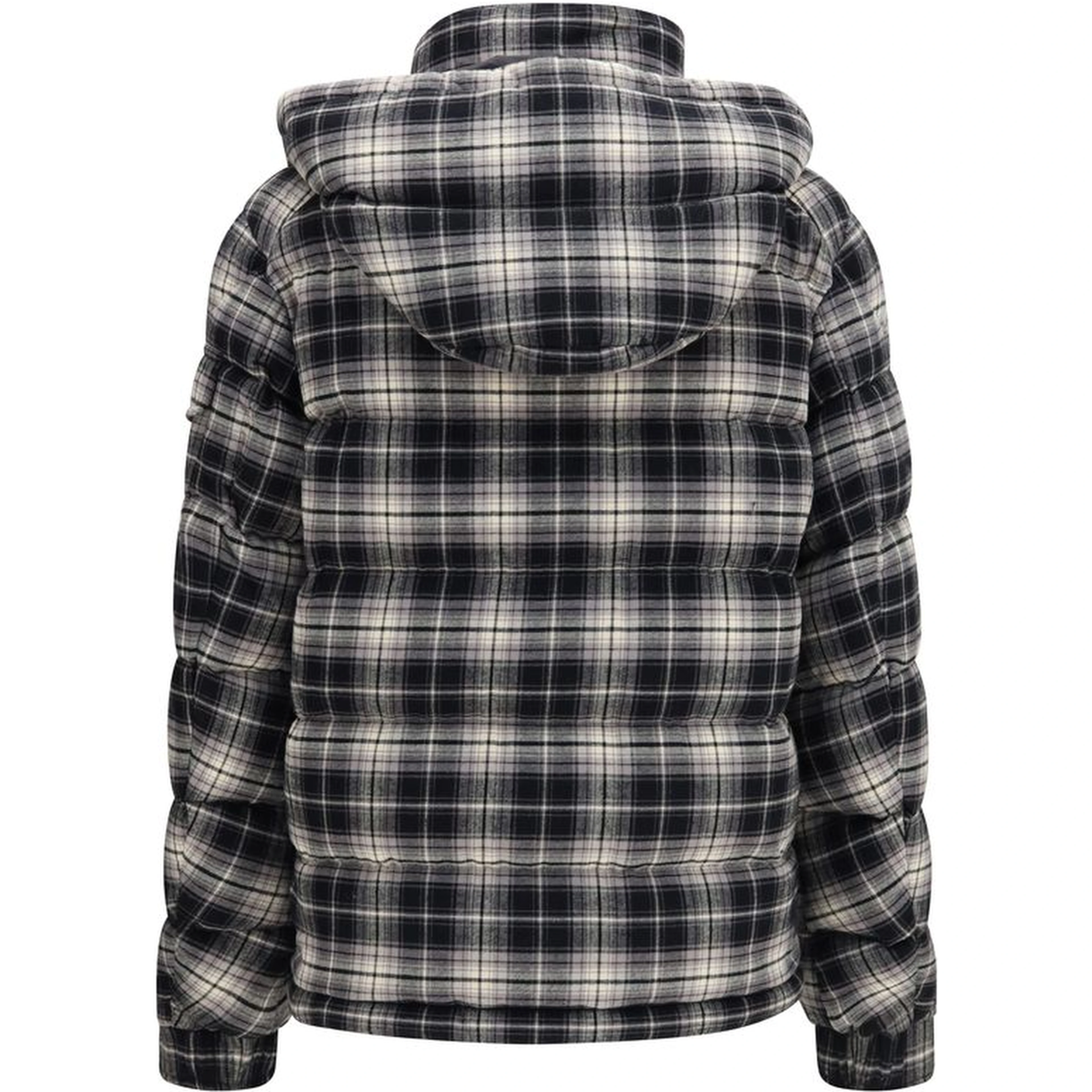Black Cotton Full-Length Jacket