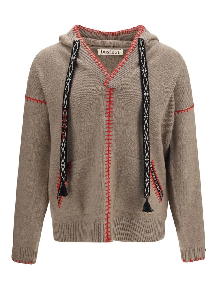 Brown Cashmere Sweatshirt
