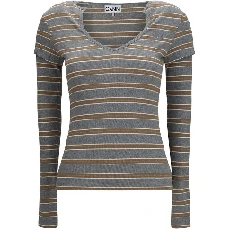 Gray Cotton Sportswear