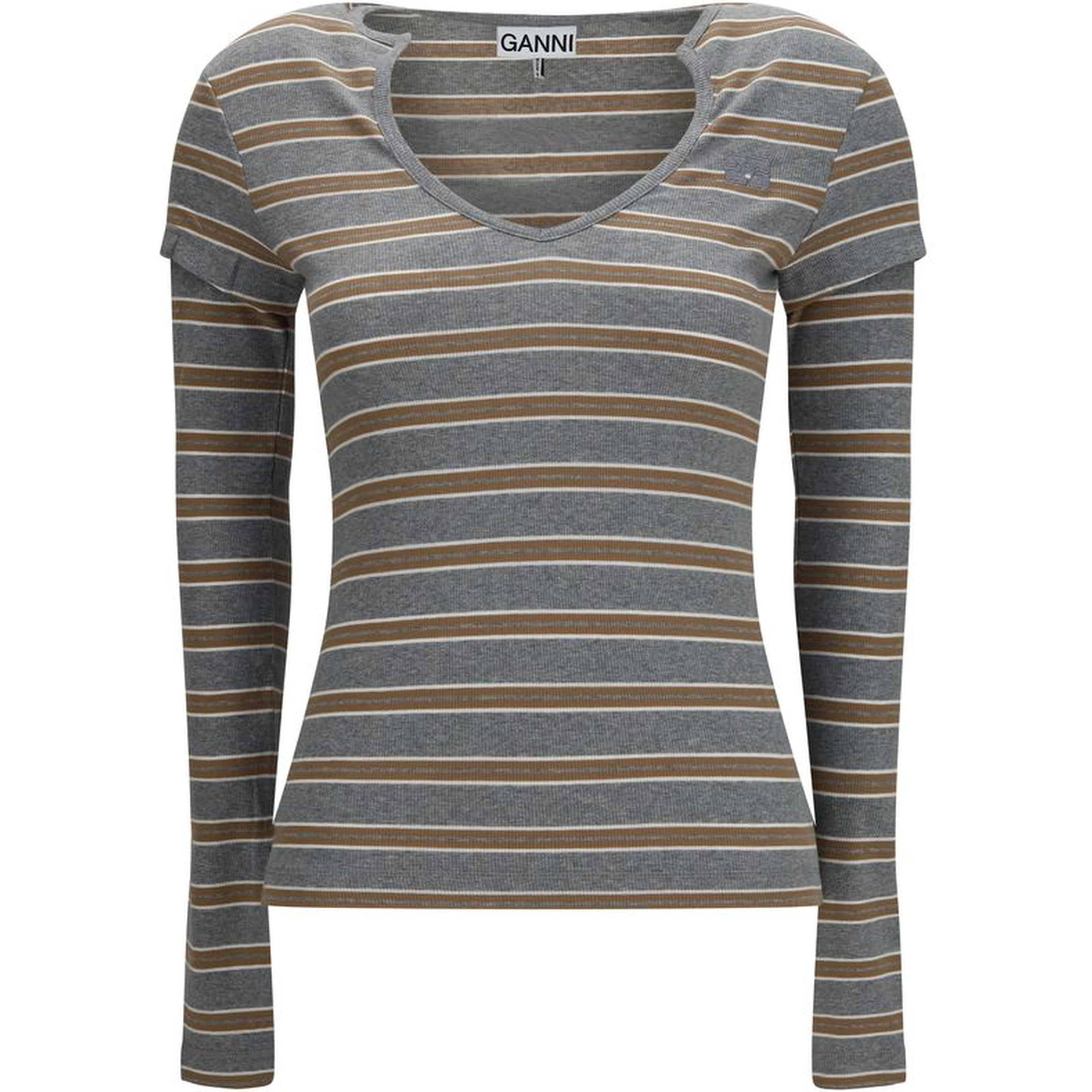 Gray Cotton Sportswear