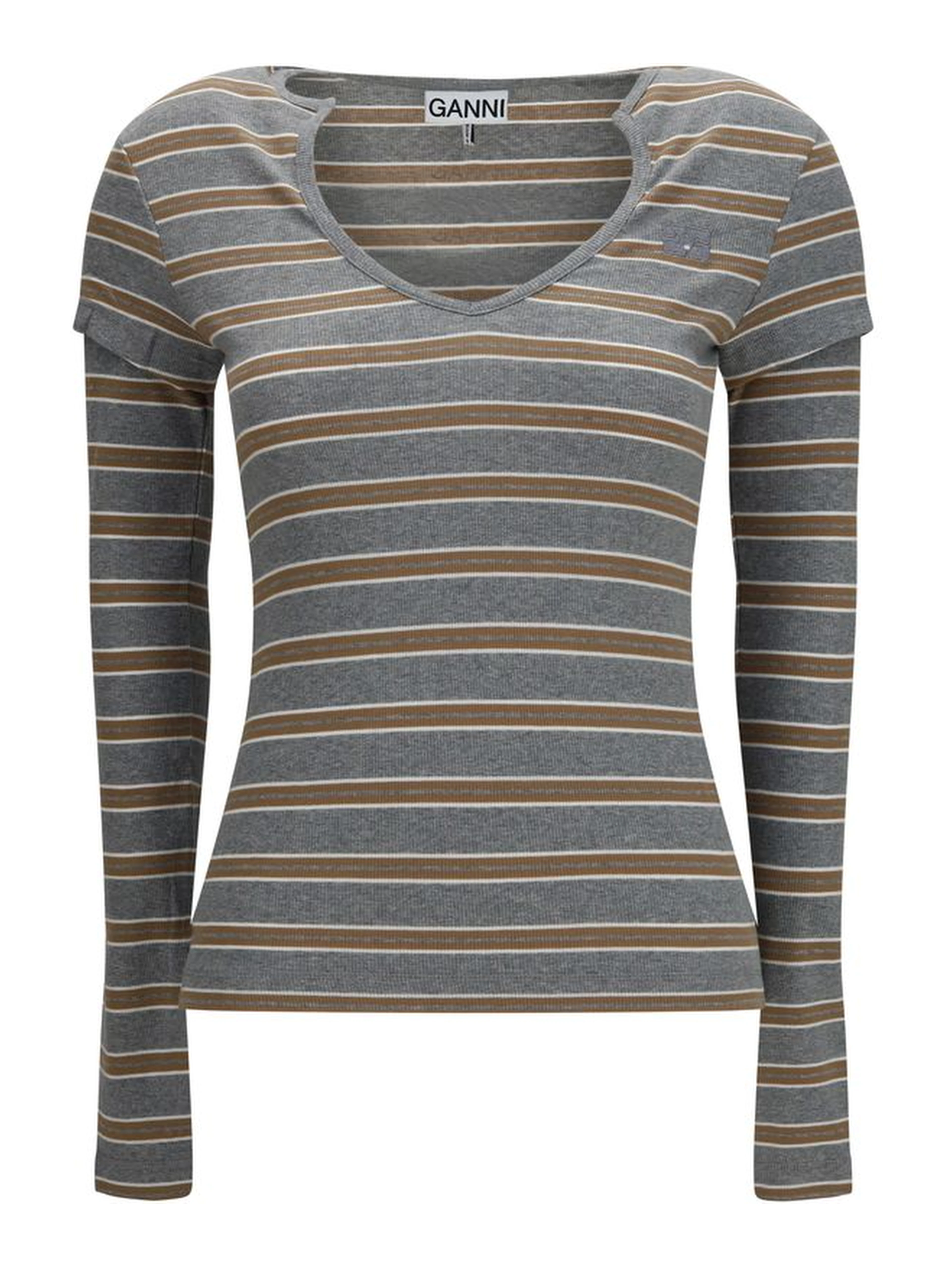 Gray Cotton Sportswear