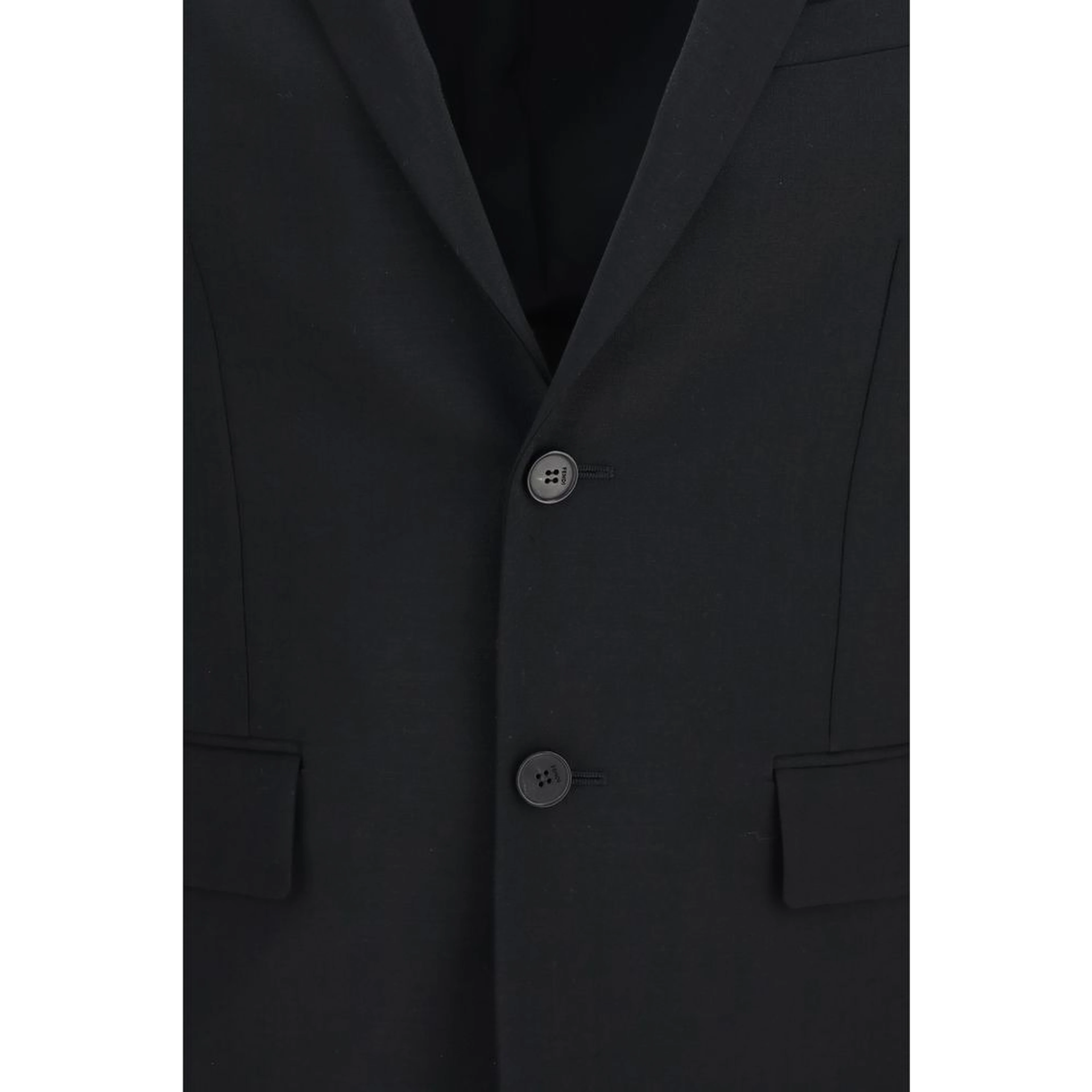 Black Mohair Blazer