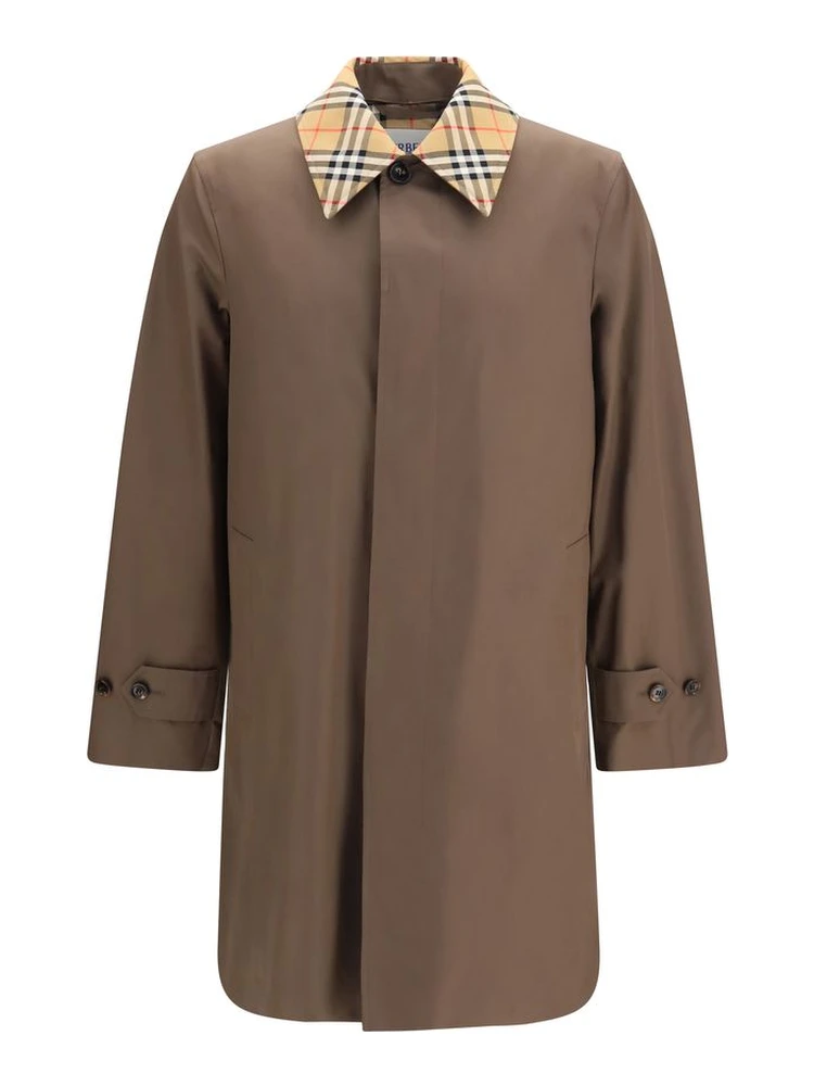 Brown Cotton Coat