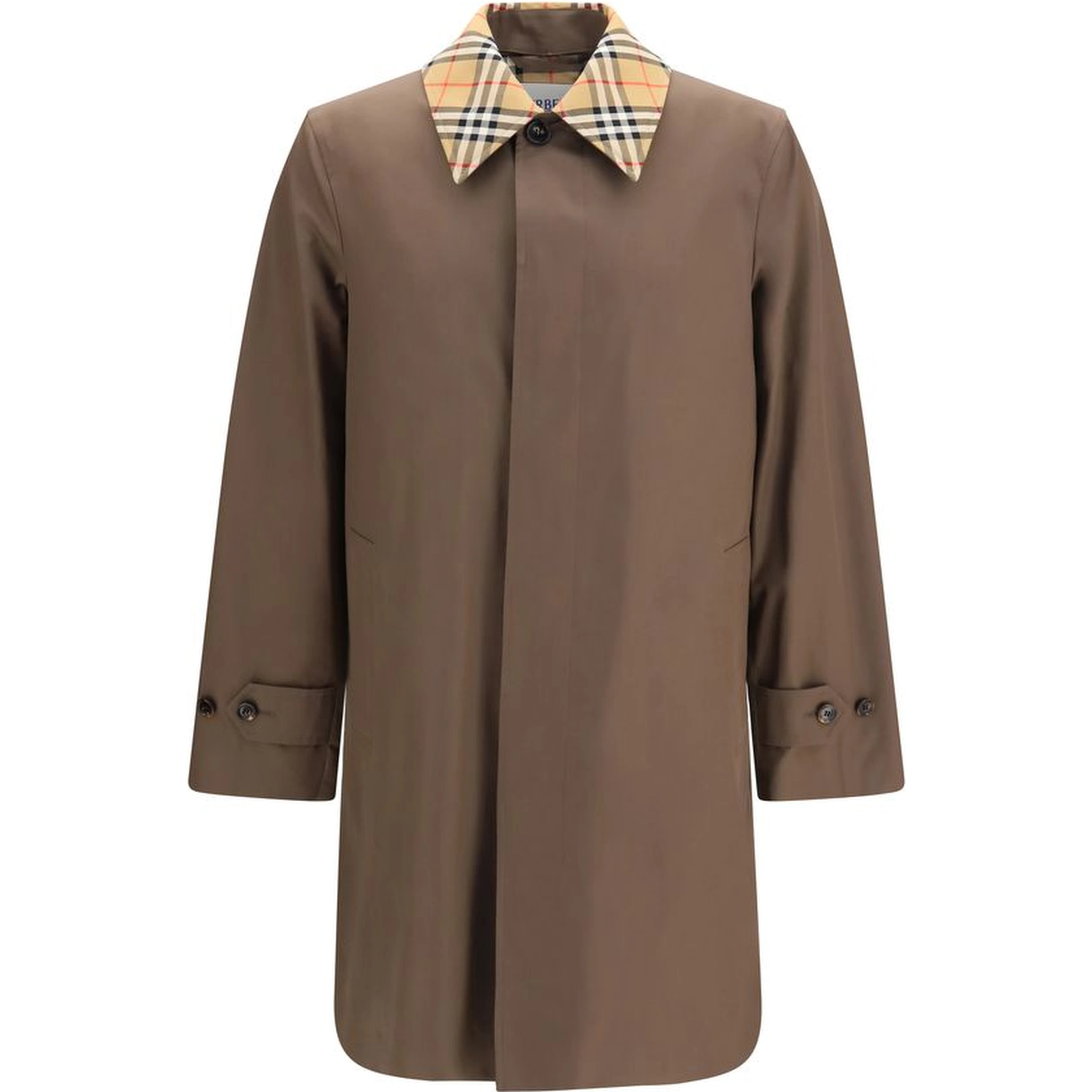 Brown Cotton Coat