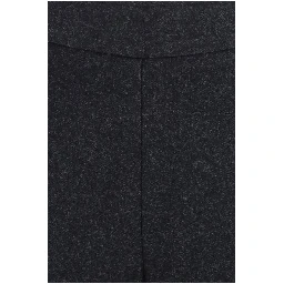 Gray Cotton Casual Pants