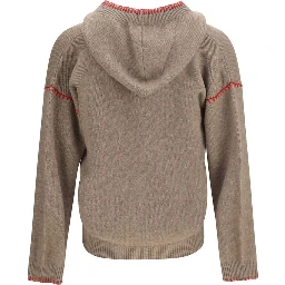 Brown Cashmere Sweatshirt