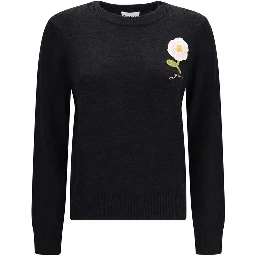 Black Wool Oves Aries Sweatshirt