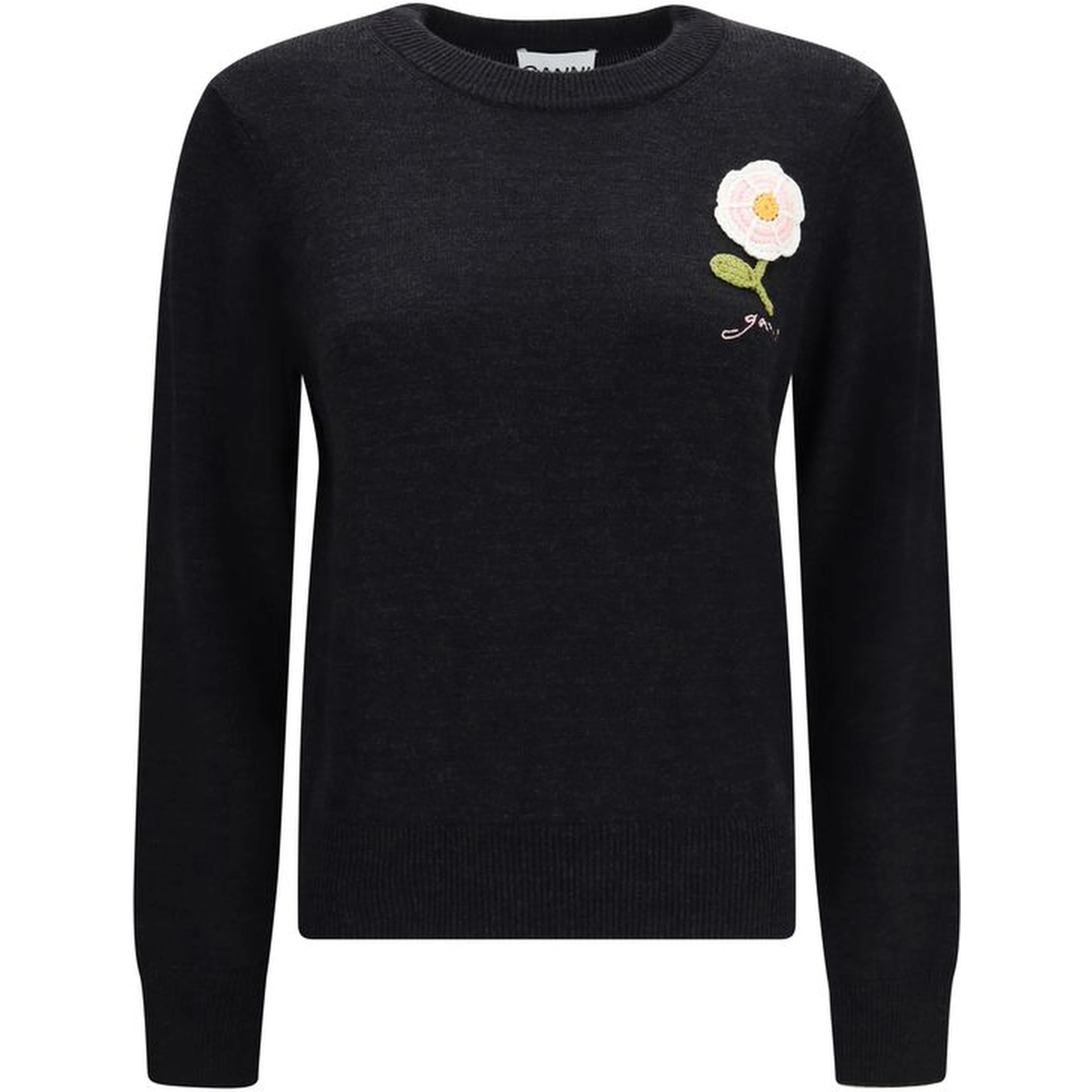 Black Wool Oves Aries Sweatshirt