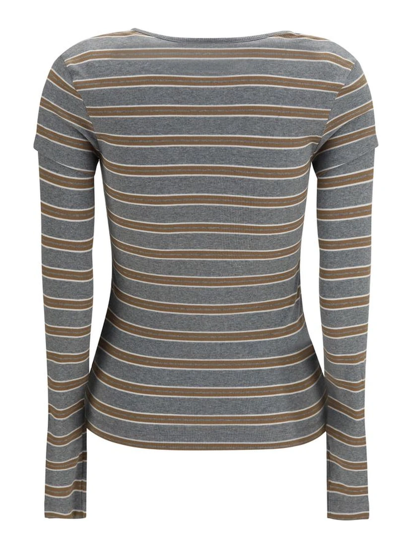 Gray Cotton Sportswear