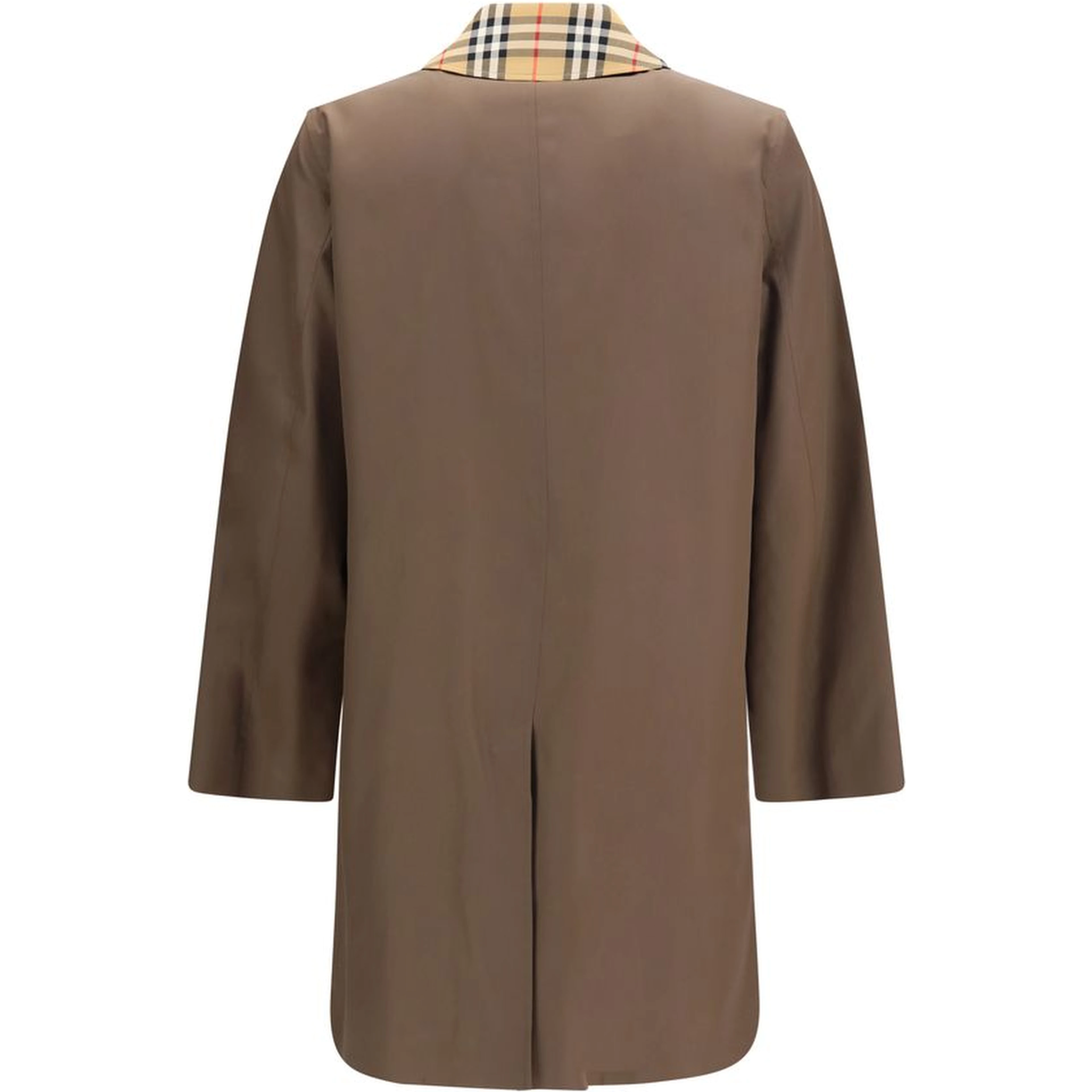 Brown Cotton Coat