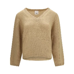Beige Cashmere Sweater
