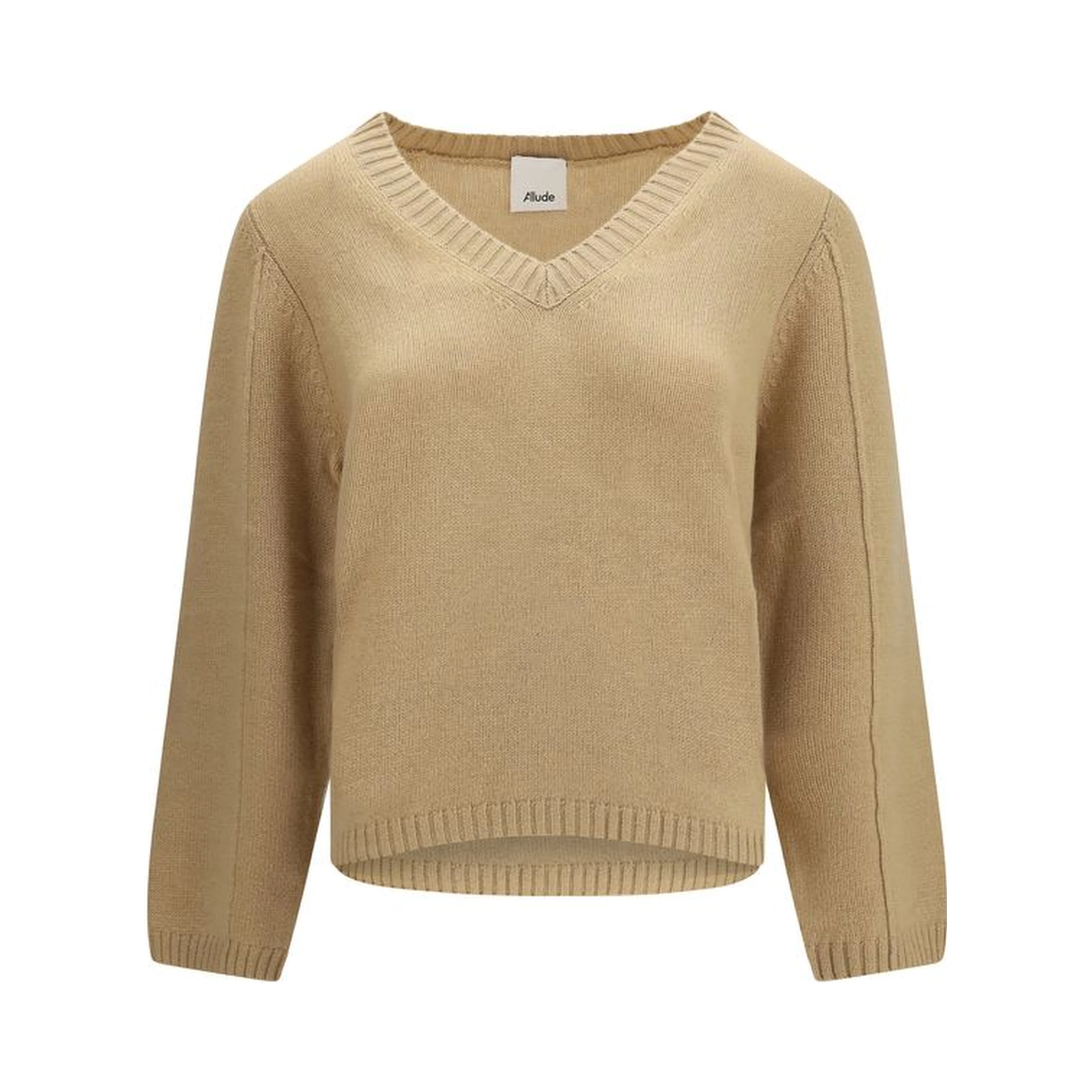 Beige Cashmere Sweater