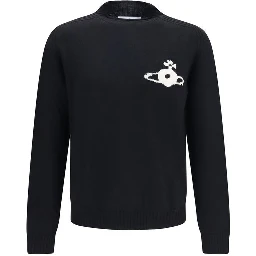 Black Wool Oves Aries Sweatshirt