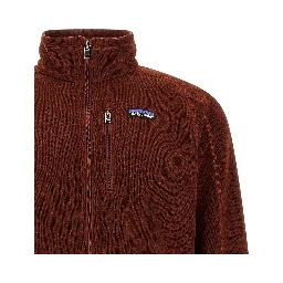 Red Polyester Full-Length Jacket