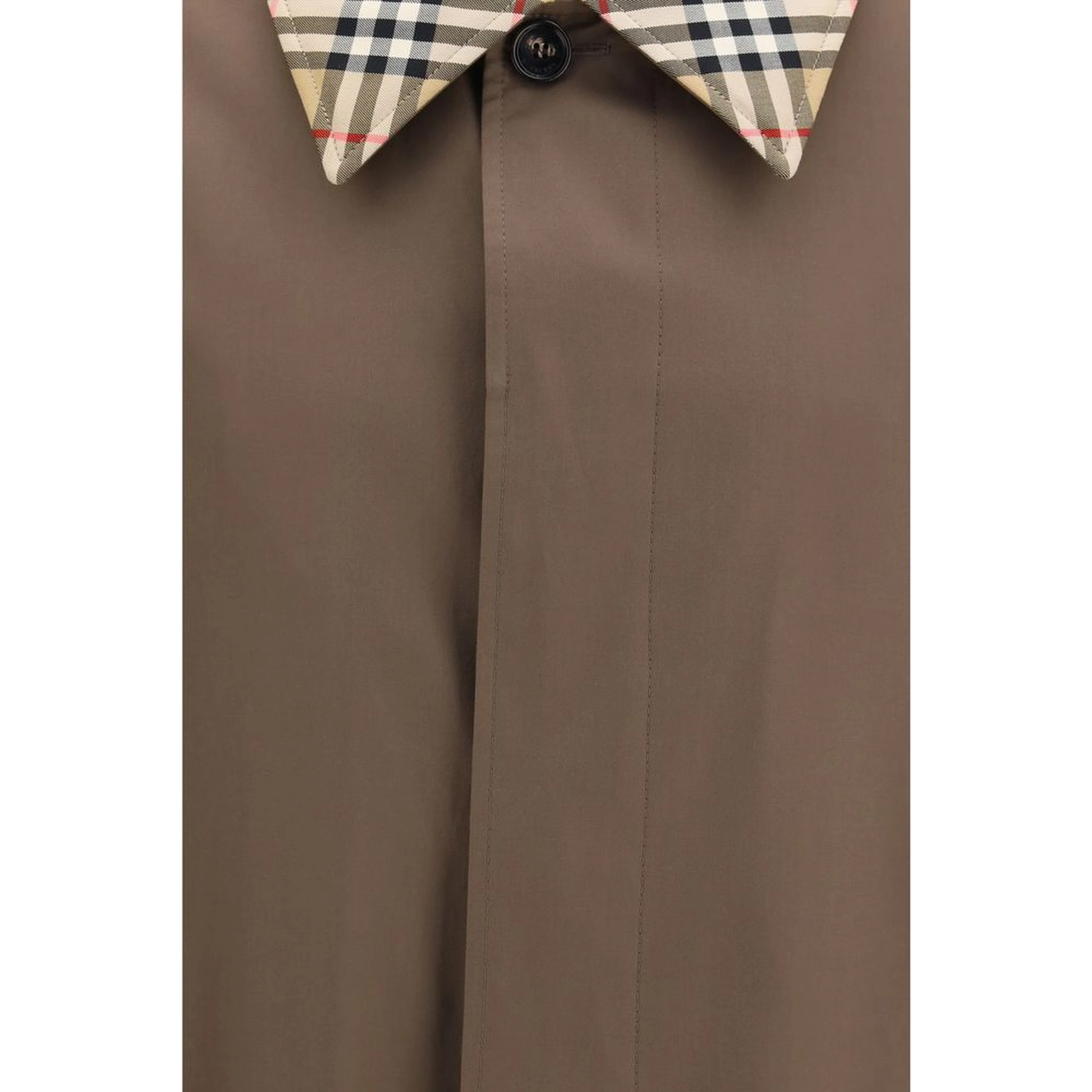Brown Cotton Coat