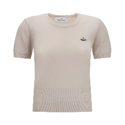 Beige Wool Oves Aries T-Shirt