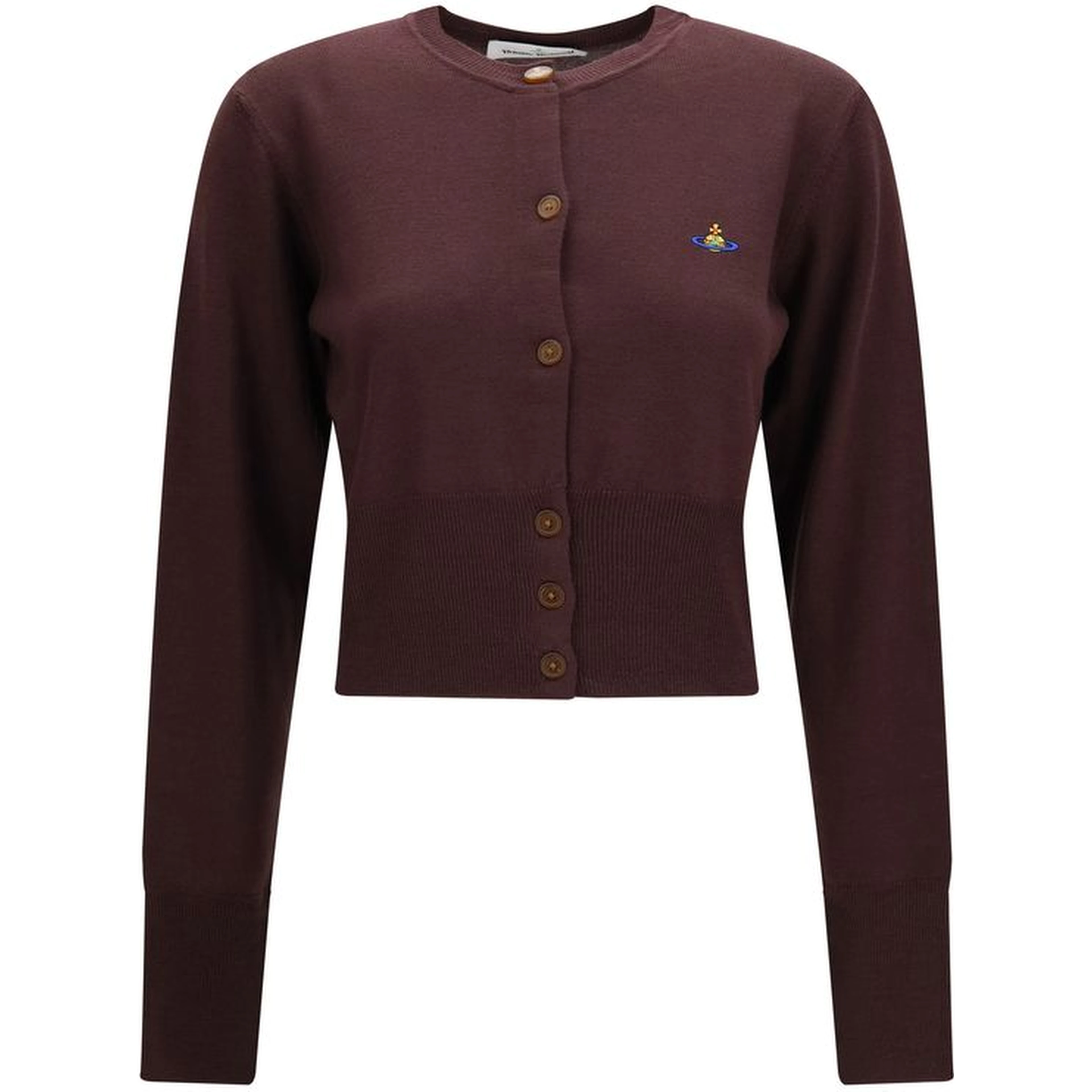 Purple Silk Cardigan