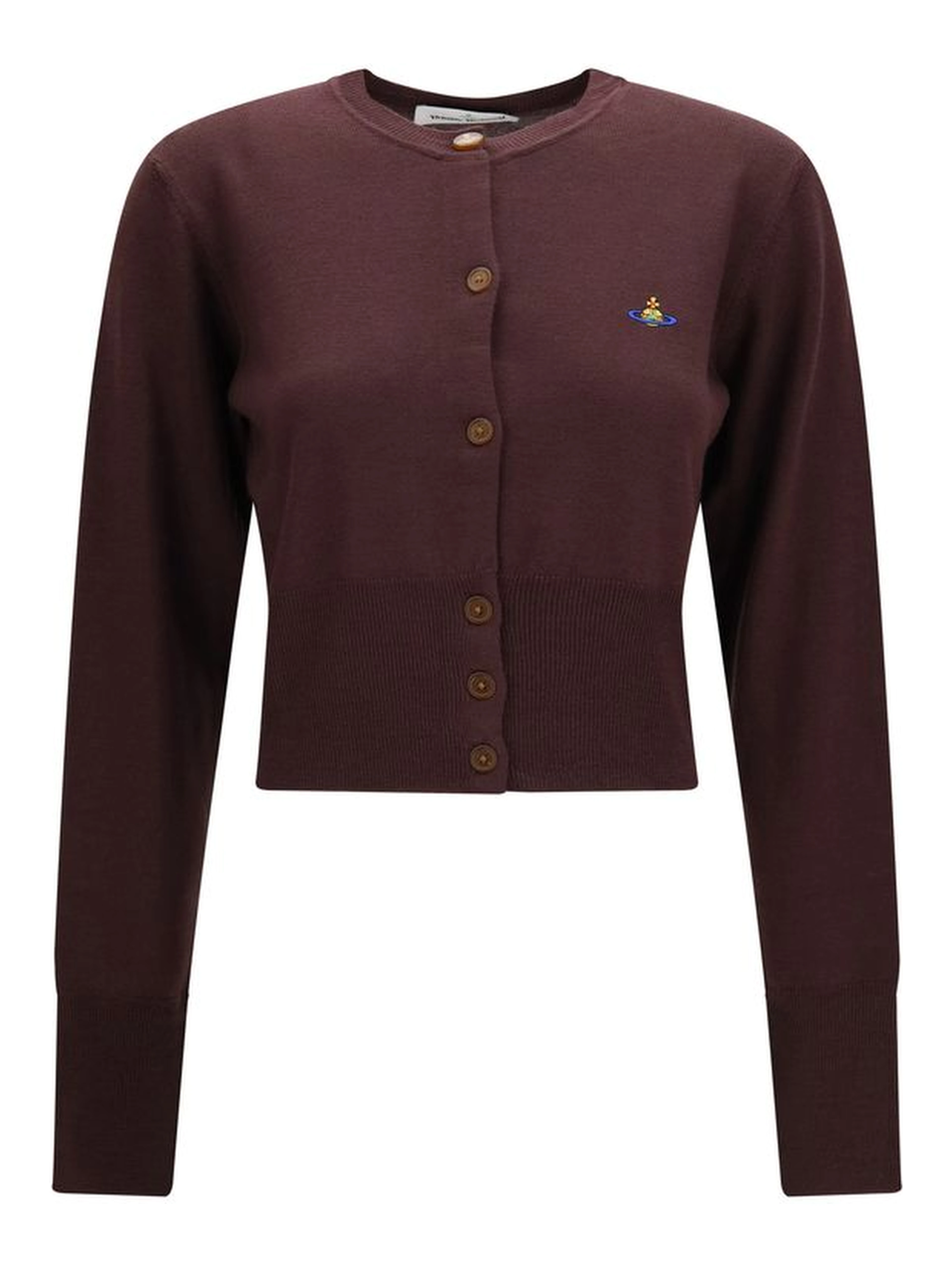 Purple Silk Cardigan
