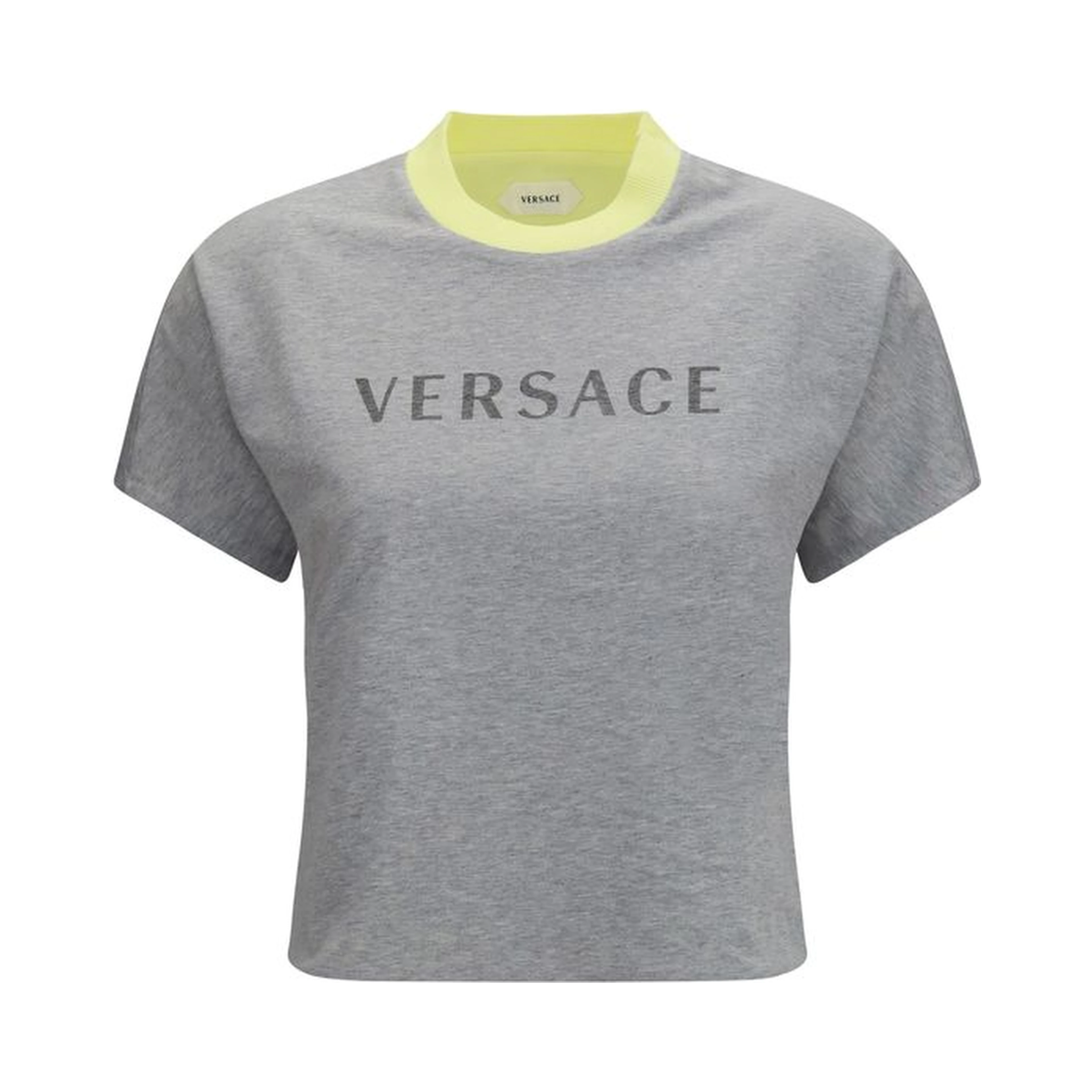 Gray Cotton T-Shirt
