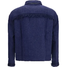 Blue Alpaca Vicugna Pacos Full-Length Jacket