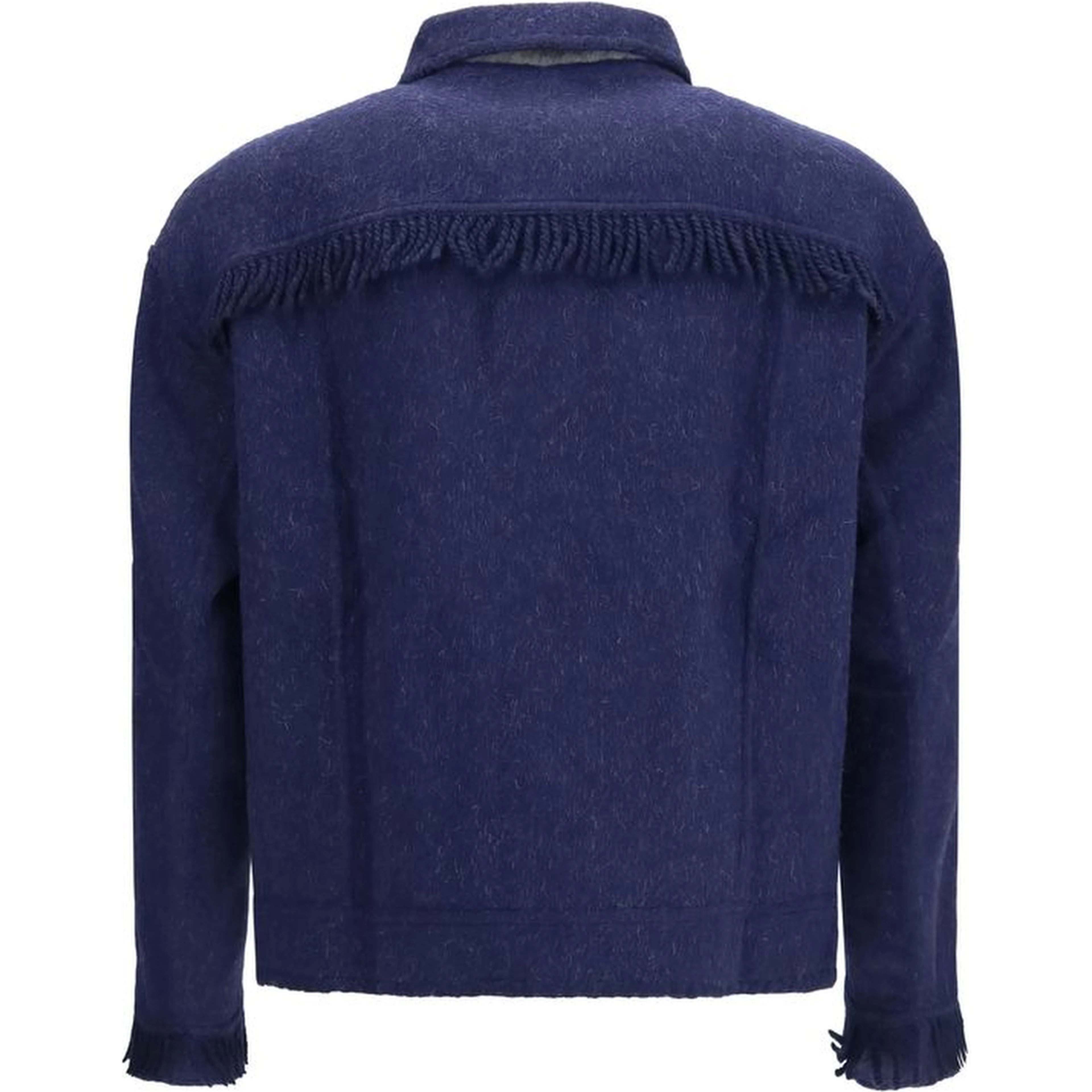 Blue Alpaca Vicugna Pacos Full-Length Jacket