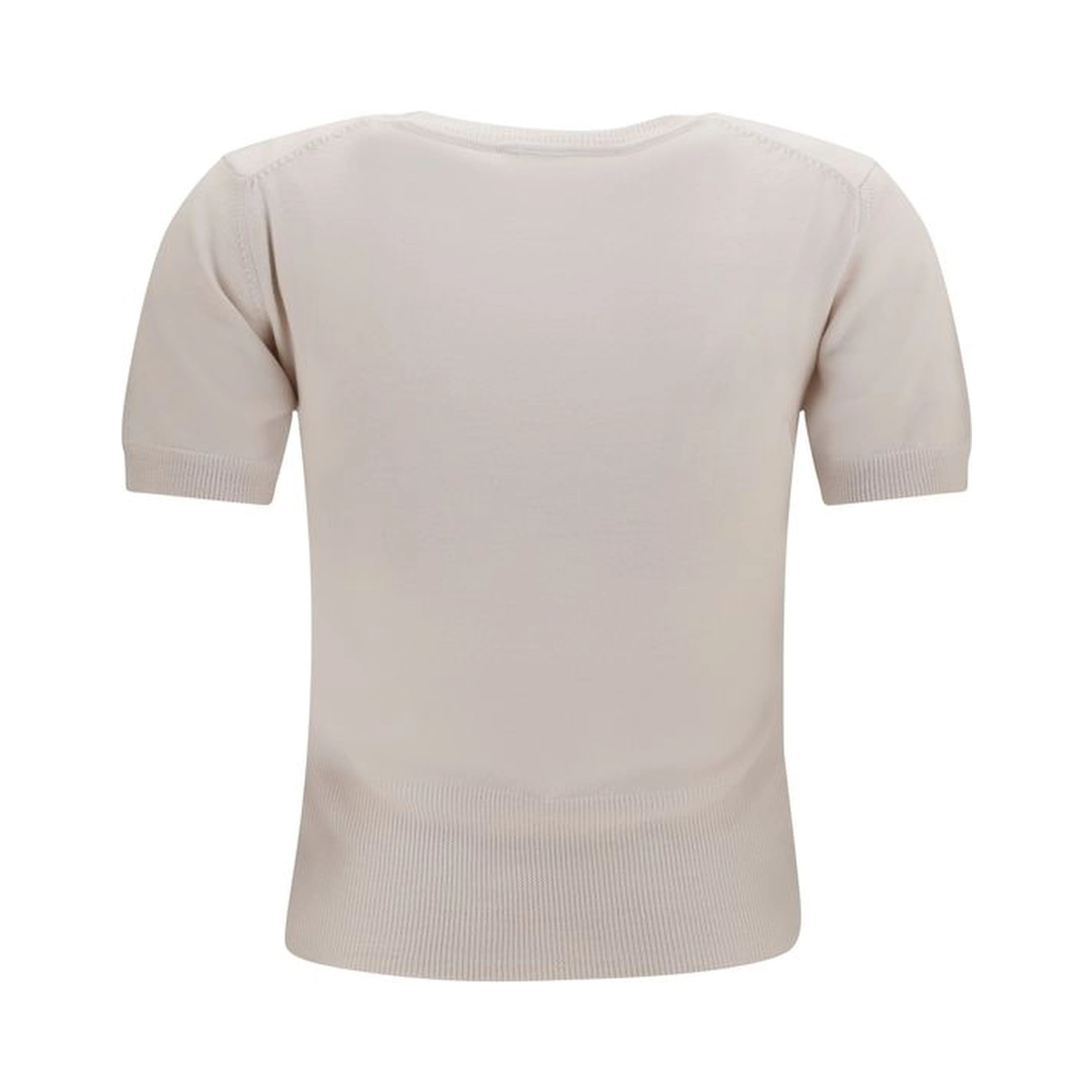 Beige Wool Oves Aries T-Shirt