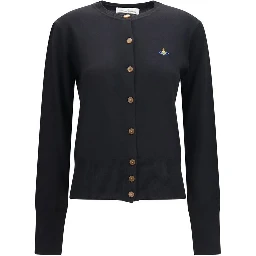 Black Wool Oves Aries Cardigan