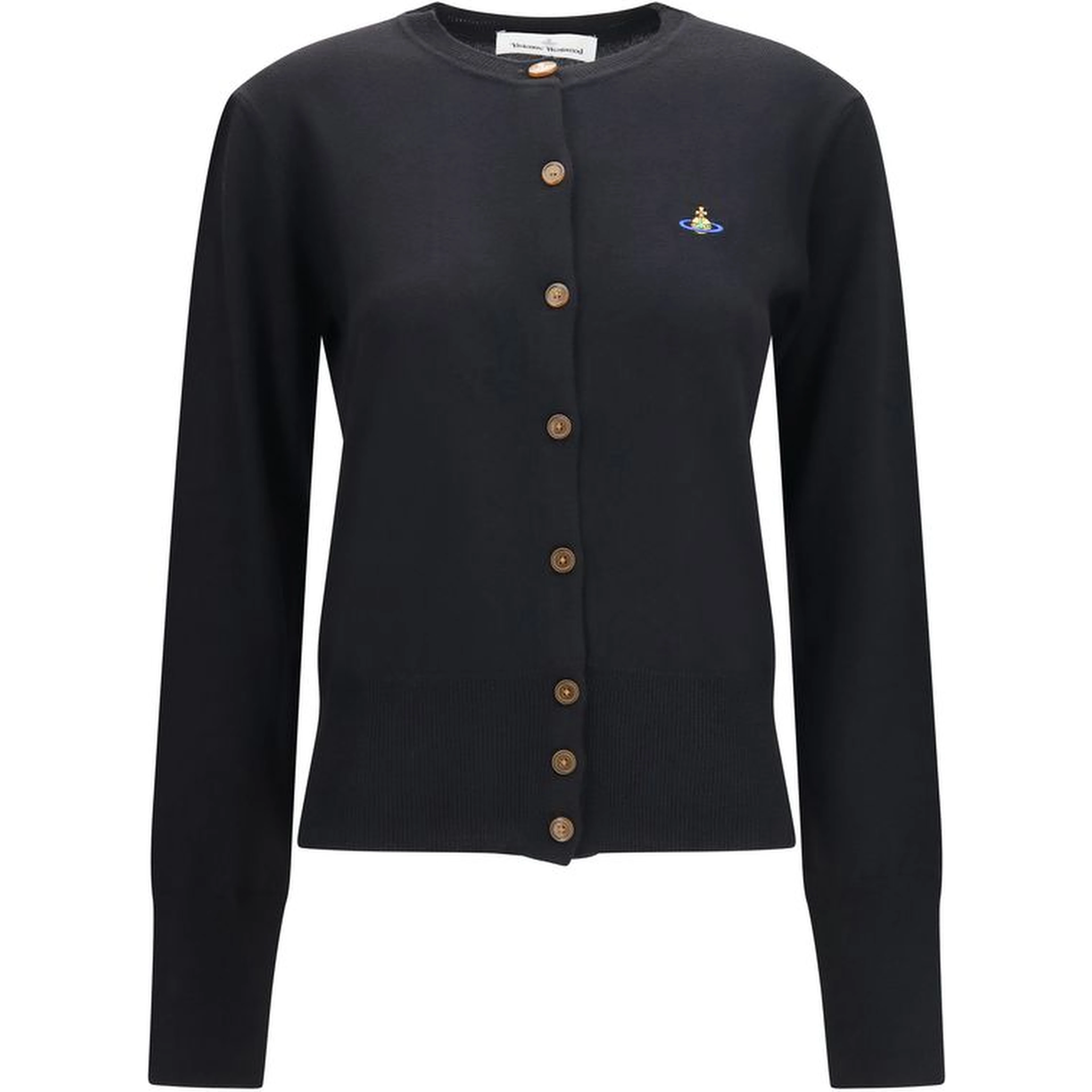 Black Wool Oves Aries Cardigan