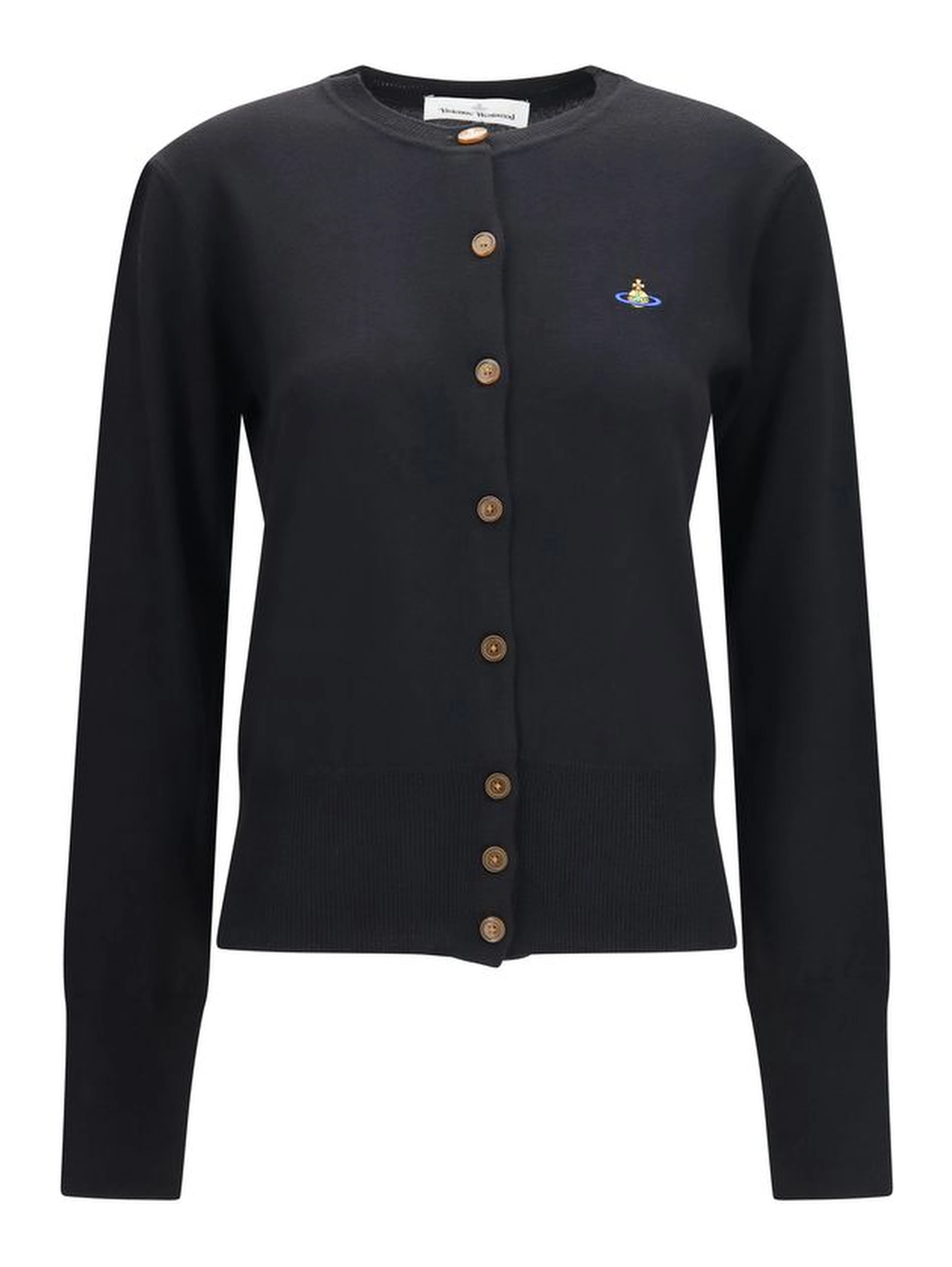 Black Wool Oves Aries Cardigan