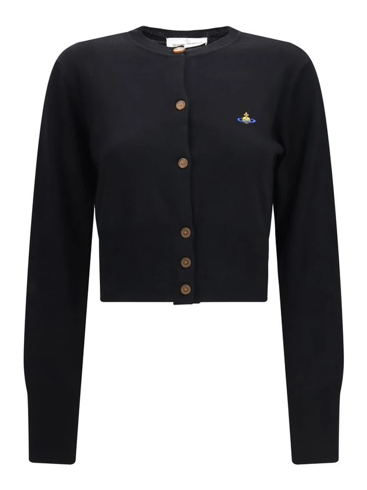 Black Silk Cardigan