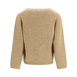 Beige Cashmere Sweater
