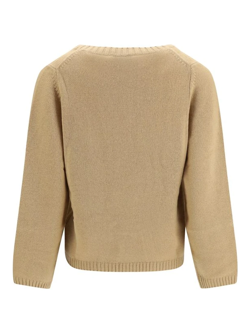 Beige Cashmere Sweater