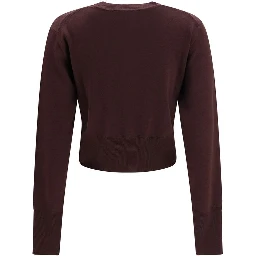 Purple Silk Cardigan