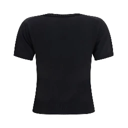 Black Wool Oves Aries T-Shirt