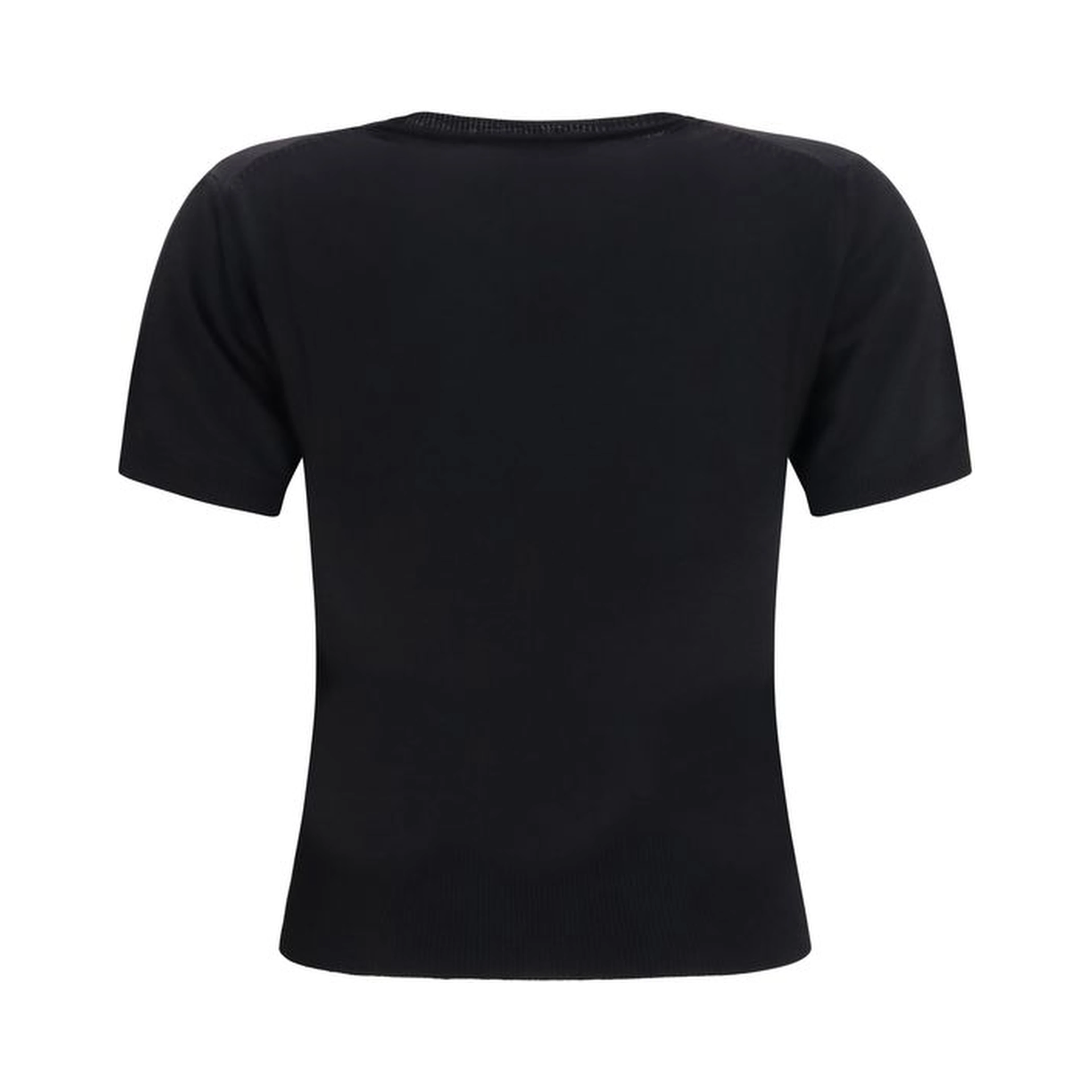 Black Wool Oves Aries T-Shirt