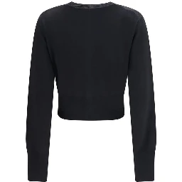 Black Silk Cardigan