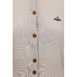 Beige Silk Cardigan