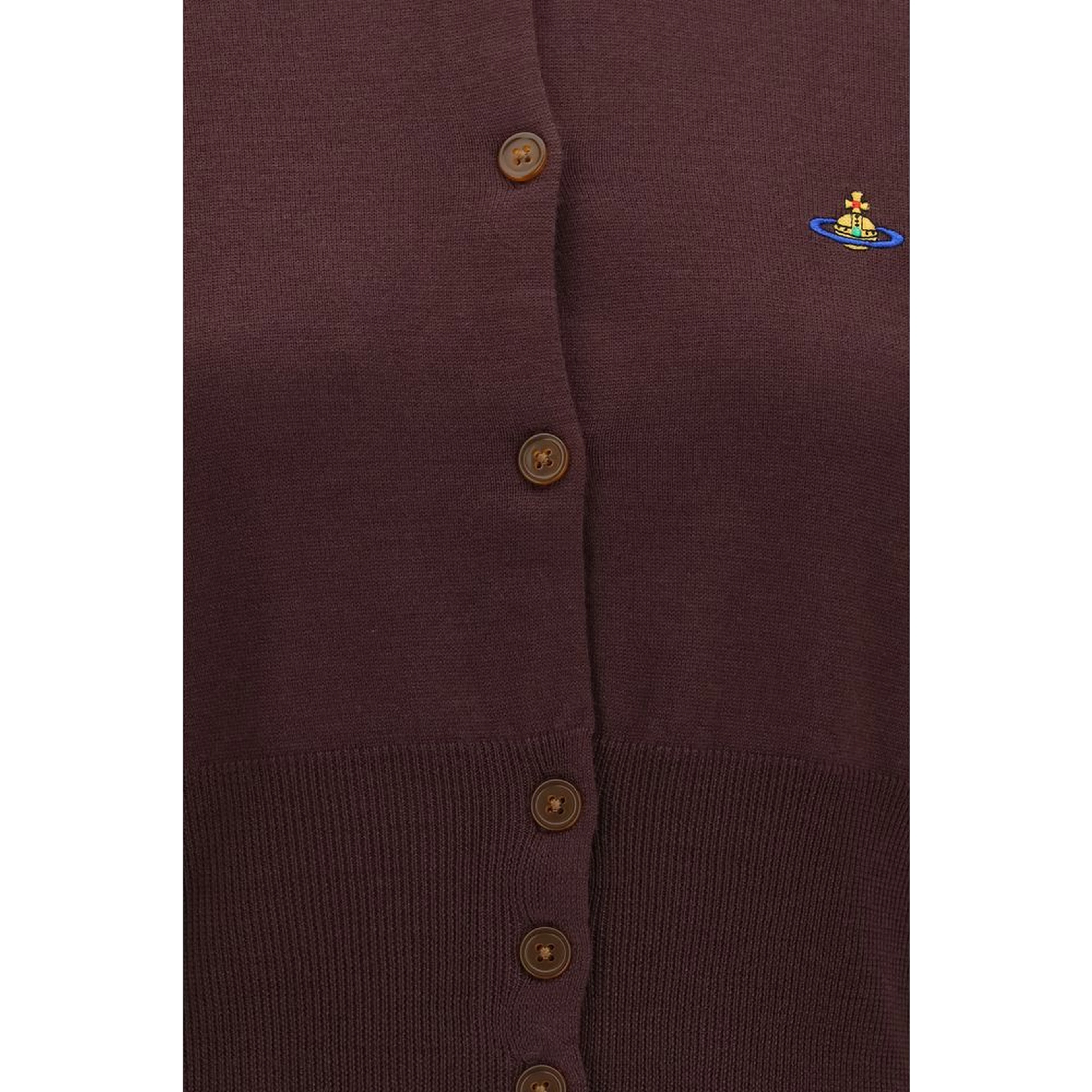 Purple Silk Cardigan