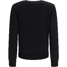 Black Wool Oves Aries Sweatshirt