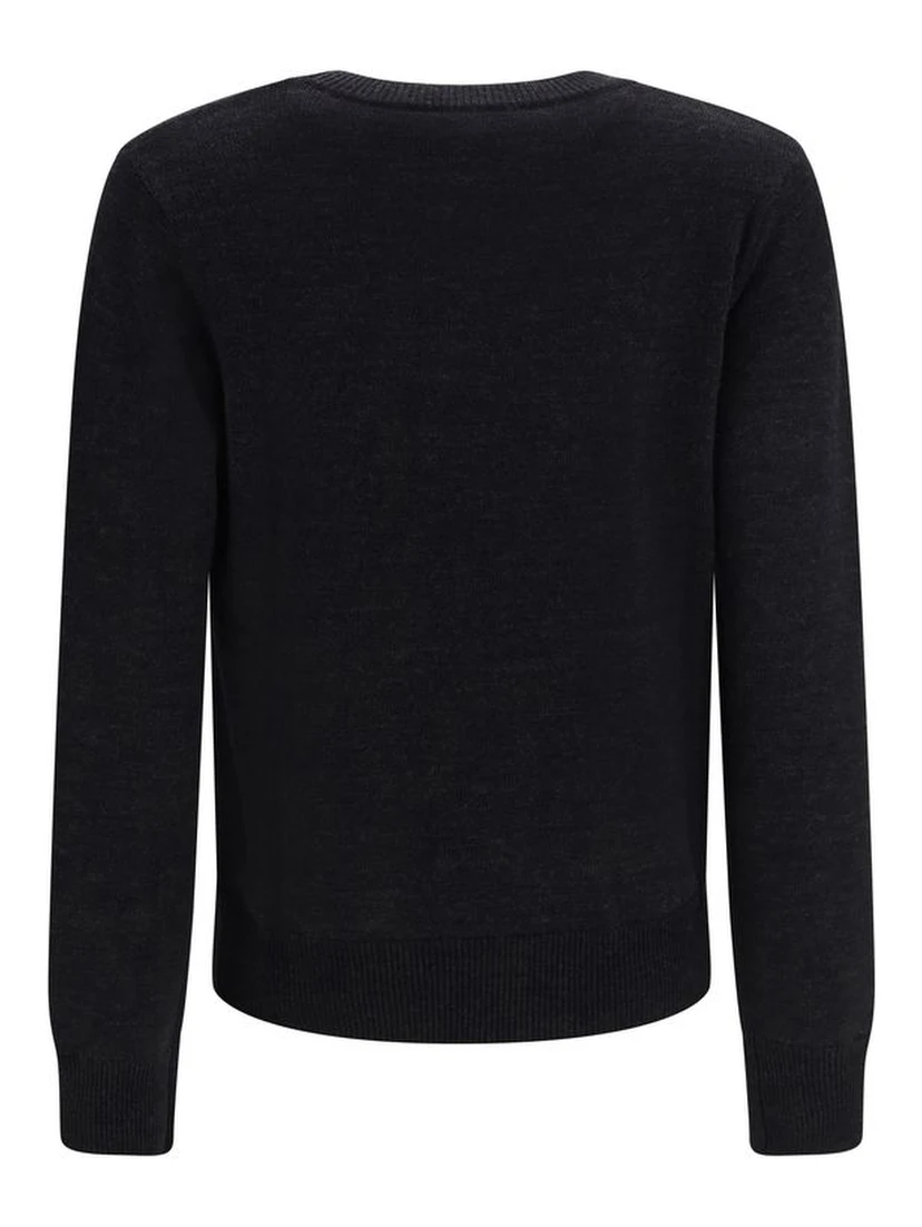 Black Wool Oves Aries Sweatshirt