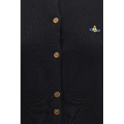 Black Silk Cardigan