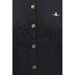 Black Wool Oves Aries Cardigan